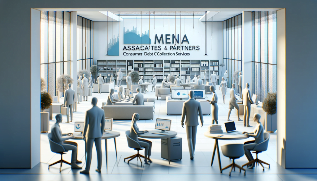 3D Animated Modern Debt Collection Office - Mena Associates and Partners